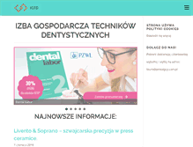 Tablet Screenshot of izba.org.pl